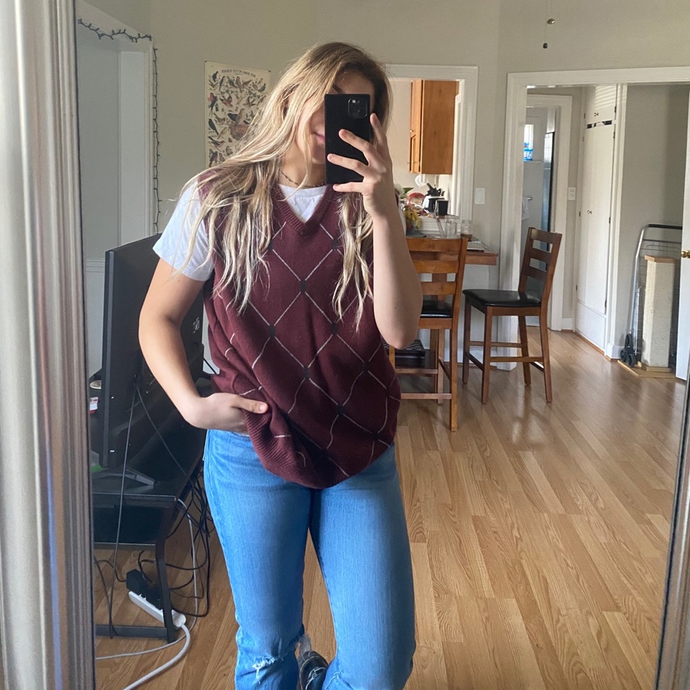 Vintage sweater vest